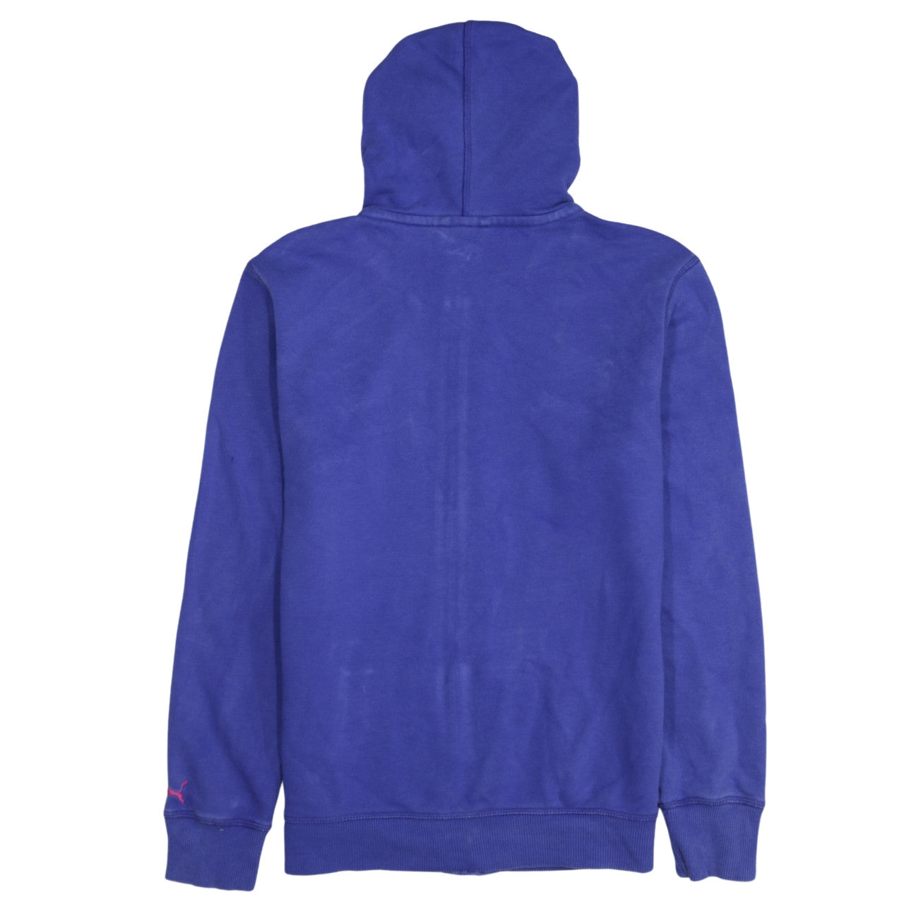 Womens UK Size 10 PUMA Blue Full Zip Hoodie
