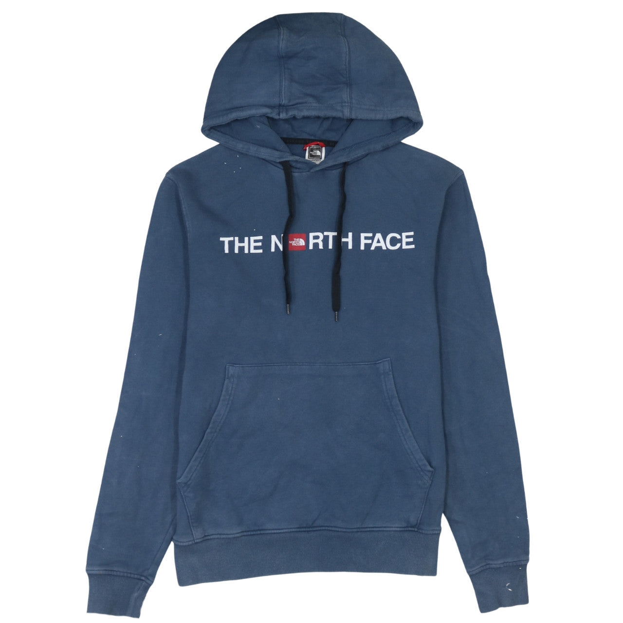 Mens UK Size S The North Face Blue Pullover Hoodie