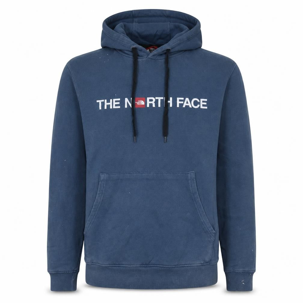 Mens UK Size S The North Face Blue Pullover Hoodie