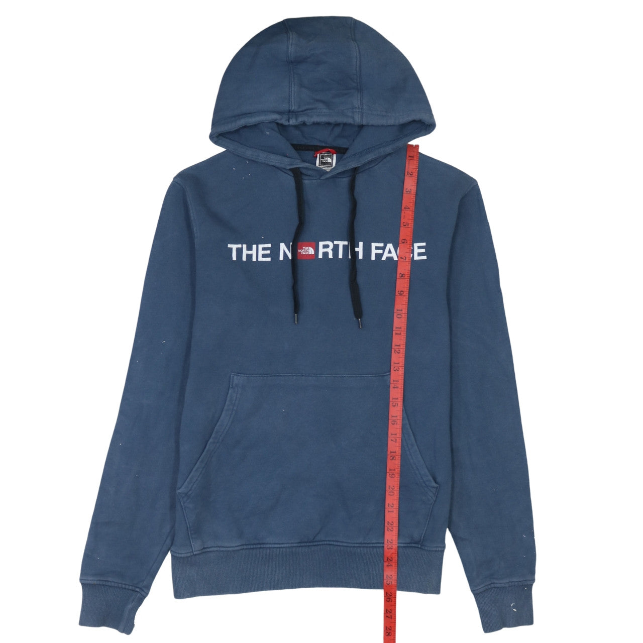 Mens UK Size S The North Face Blue Pullover Hoodie