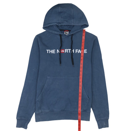 Mens UK Size S The North Face Blue Pullover Hoodie