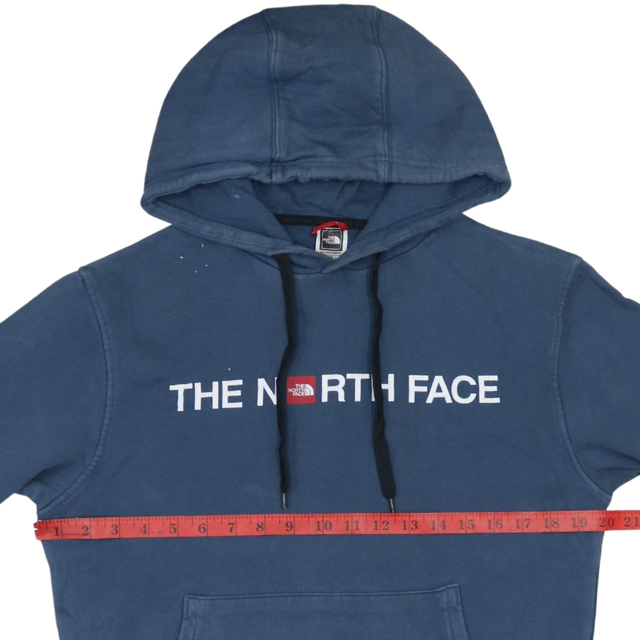 Mens UK Size S The North Face Blue Pullover Hoodie