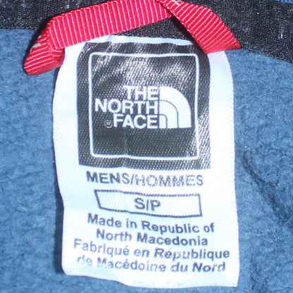 Mens UK Size S The North Face Blue Pullover Hoodie
