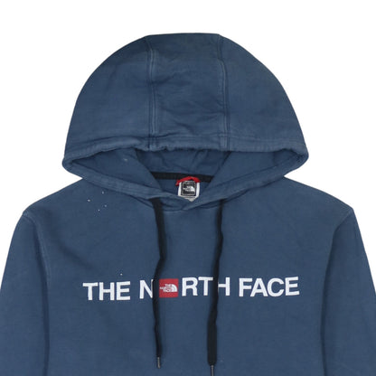 Mens UK Size S The North Face Blue Pullover Hoodie