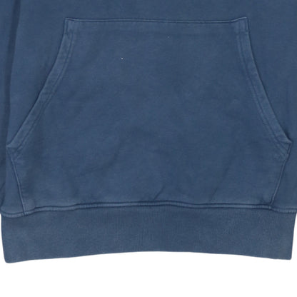 Mens UK Size S The North Face Blue Pullover Hoodie