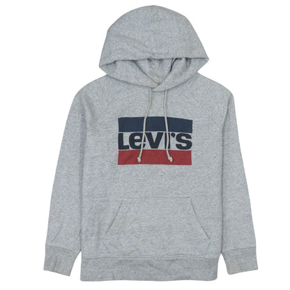 Mens UK Size S Levi's Grey Pullover Hoodie
