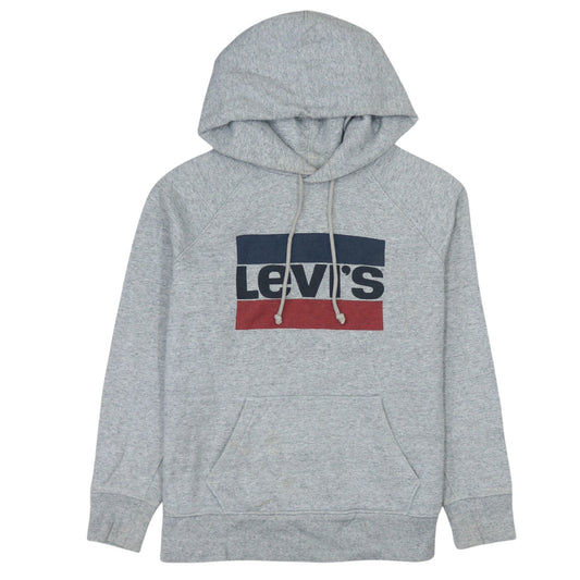 Mens UK Size S Levi's Grey Pullover Hoodie