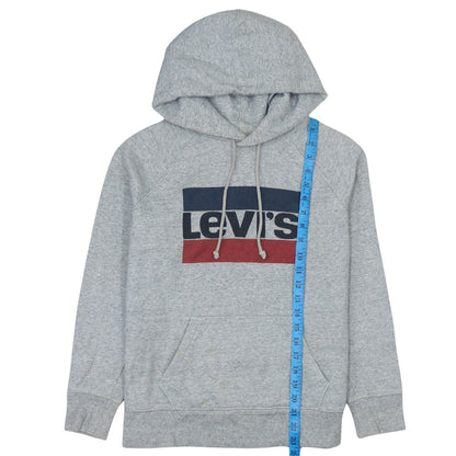 Mens UK Size S Levi's Grey Pullover Hoodie