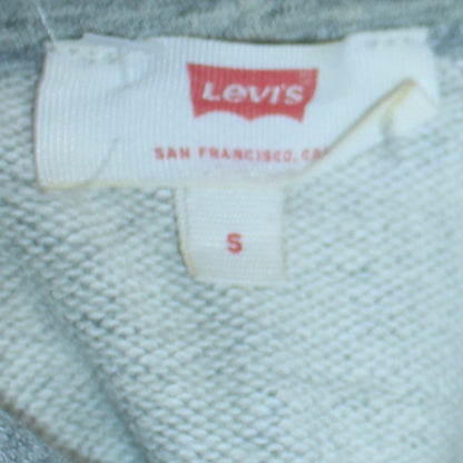 Mens UK Size S Levi's Grey Pullover Hoodie