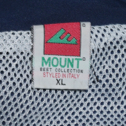 Mens UK Size XL Mount Blue Windbreaker Coat