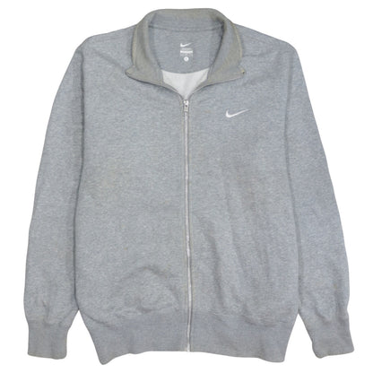 Mens UK Size L Nike Grey Full Zip Sweatshirt