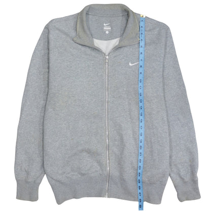 Mens UK Size L Nike Grey Full Zip Sweatshirt