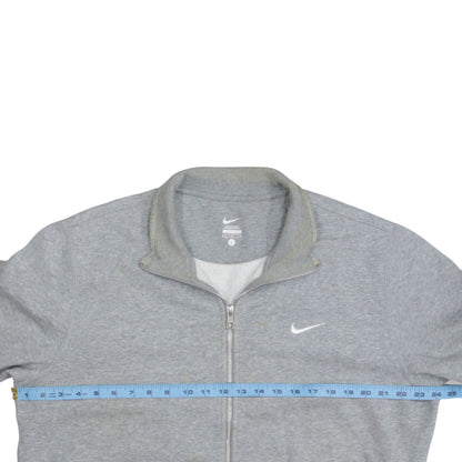 Mens UK Size L Nike Grey Full Zip Sweatshirt