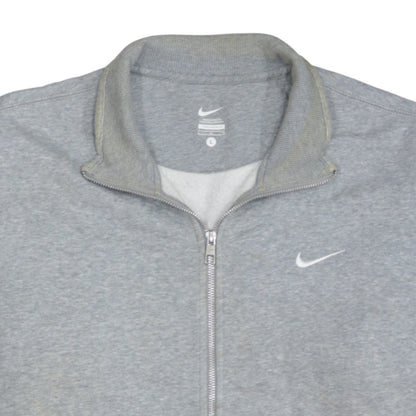 Mens UK Size L Nike Grey Full Zip Sweatshirt