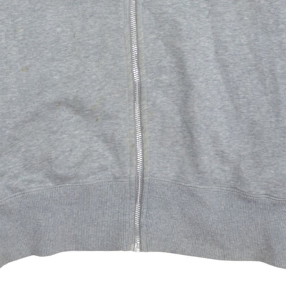 Mens UK Size L Nike Grey Full Zip Sweatshirt