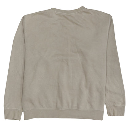 Mens UK Size L Nike Beige Pullover Sweatshirt