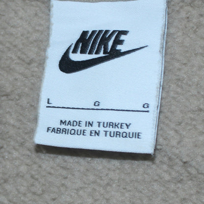 Mens UK Size L Nike Beige Pullover Sweatshirt