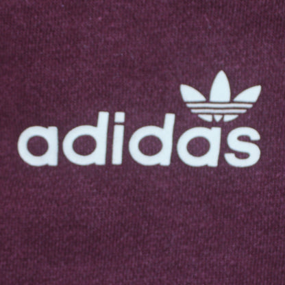 Womens UK Size 10 adidas Red Pullover Sweatshirt