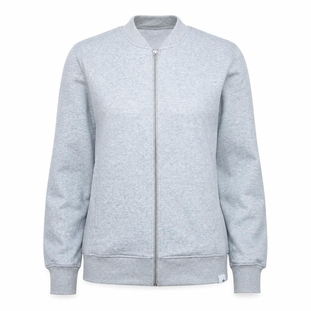 Womens UK Size XS adidas Grey Full Zip Sweatshirt