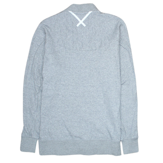 Womens UK Size XS adidas Grey Full Zip Sweatshirt