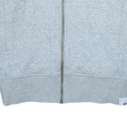 Womens UK Size XS adidas Grey Full Zip Sweatshirt