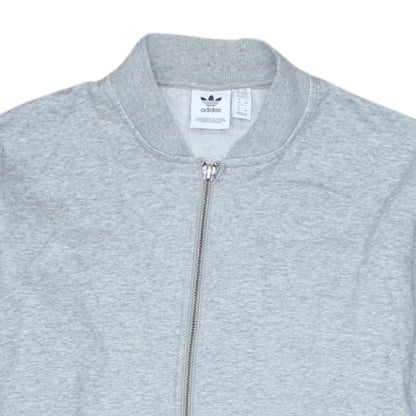 Womens UK Size XS adidas Grey Full Zip Sweatshirt