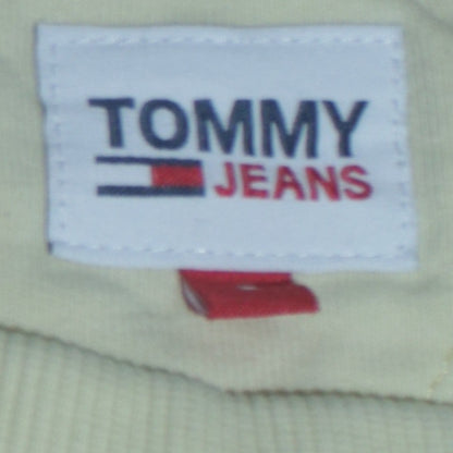 Mens UK Size L Tommy Jeans Beige Pullover Sweatshirt