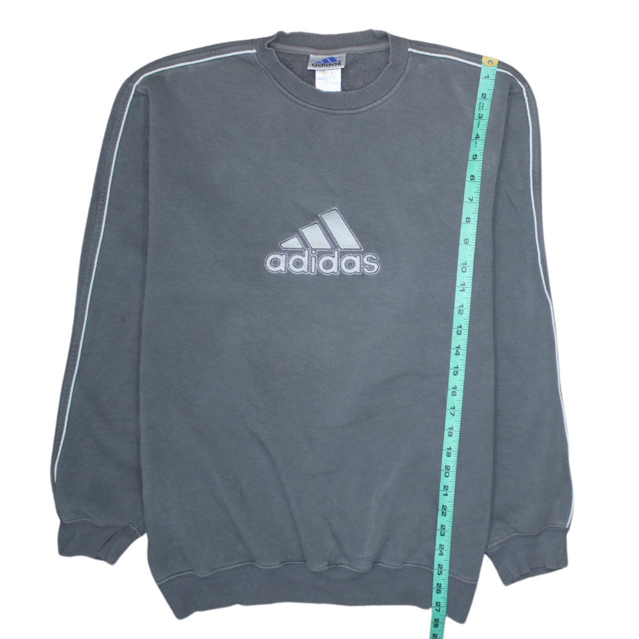 Mens UK Size L adidas Grey Pullover Sweatshirt