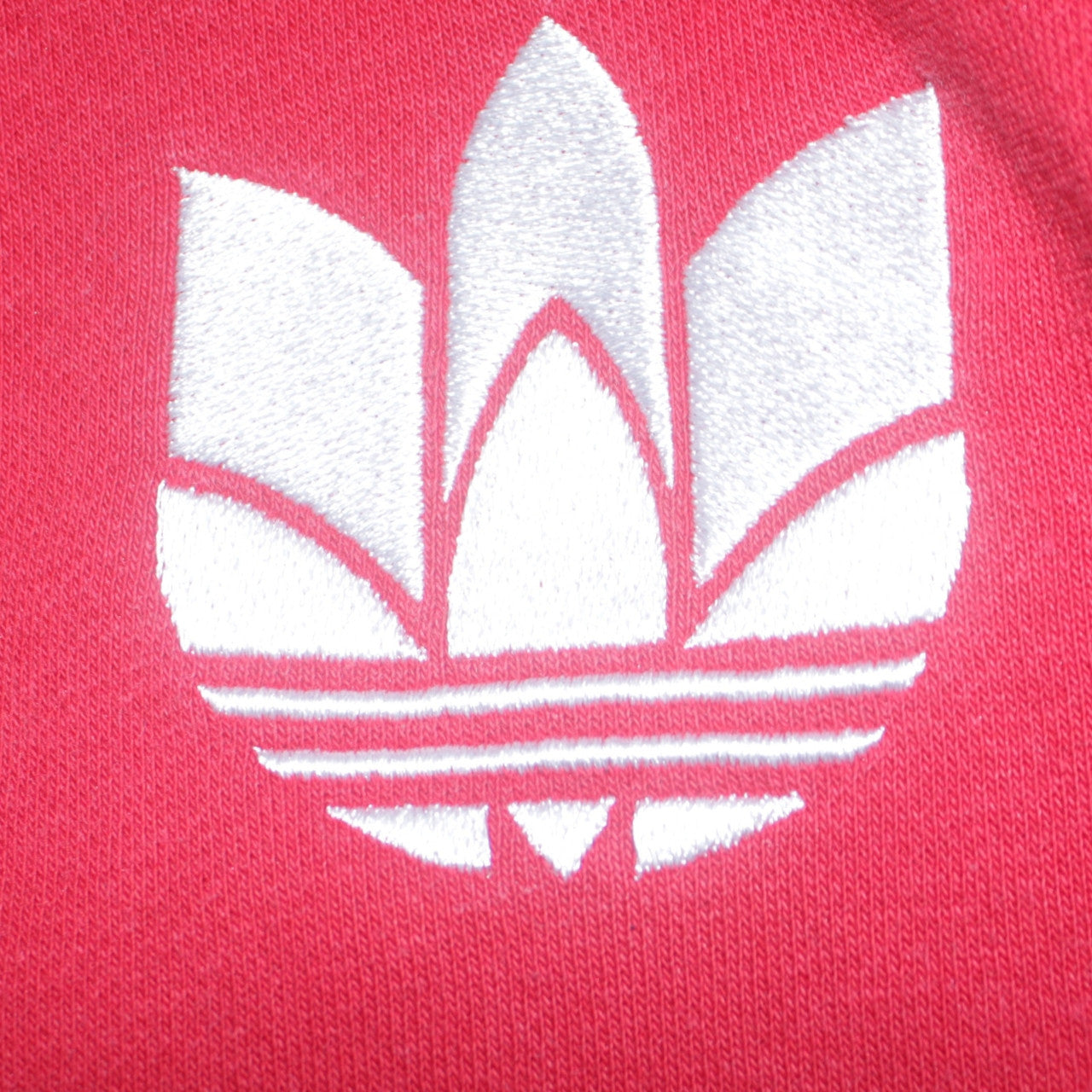 Mens UK Size L adidas Red Pullover Hoodie