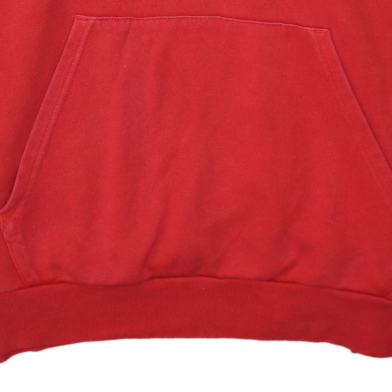 Mens UK Size L adidas Red Pullover Hoodie
