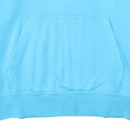 Womens UK Size L Nike Blue Pullover Hoodie