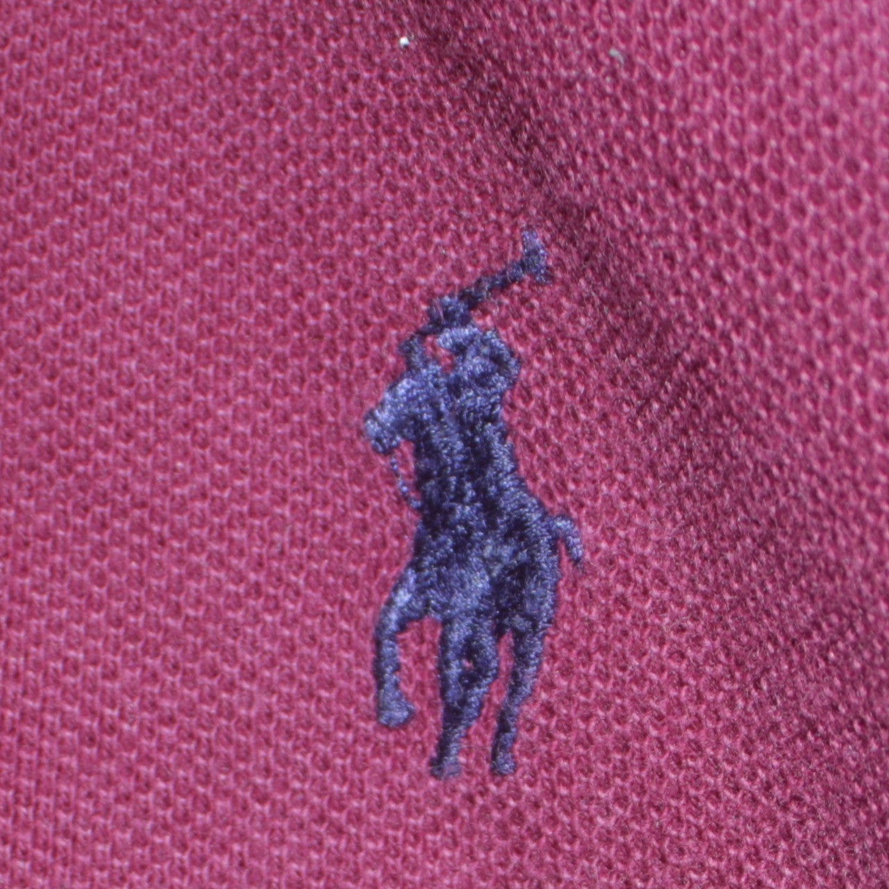 Mens UK Size S Ralph Lauren Red Henley Hoodie