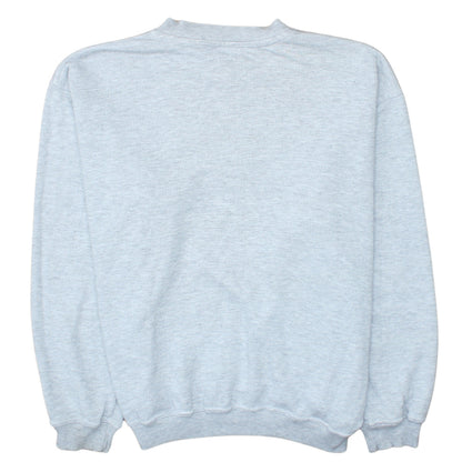 Fila Men's Grey Crew Neck Pullover Sweatshirt Size L