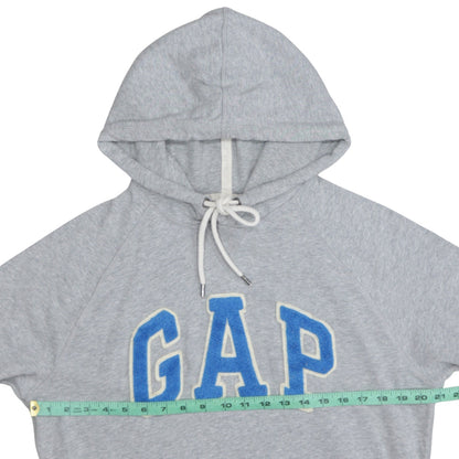 Mens UK Size S Gap Grey Pullover Hoodie