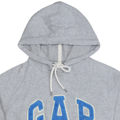 Mens UK Size S Gap Grey Pullover Hoodie