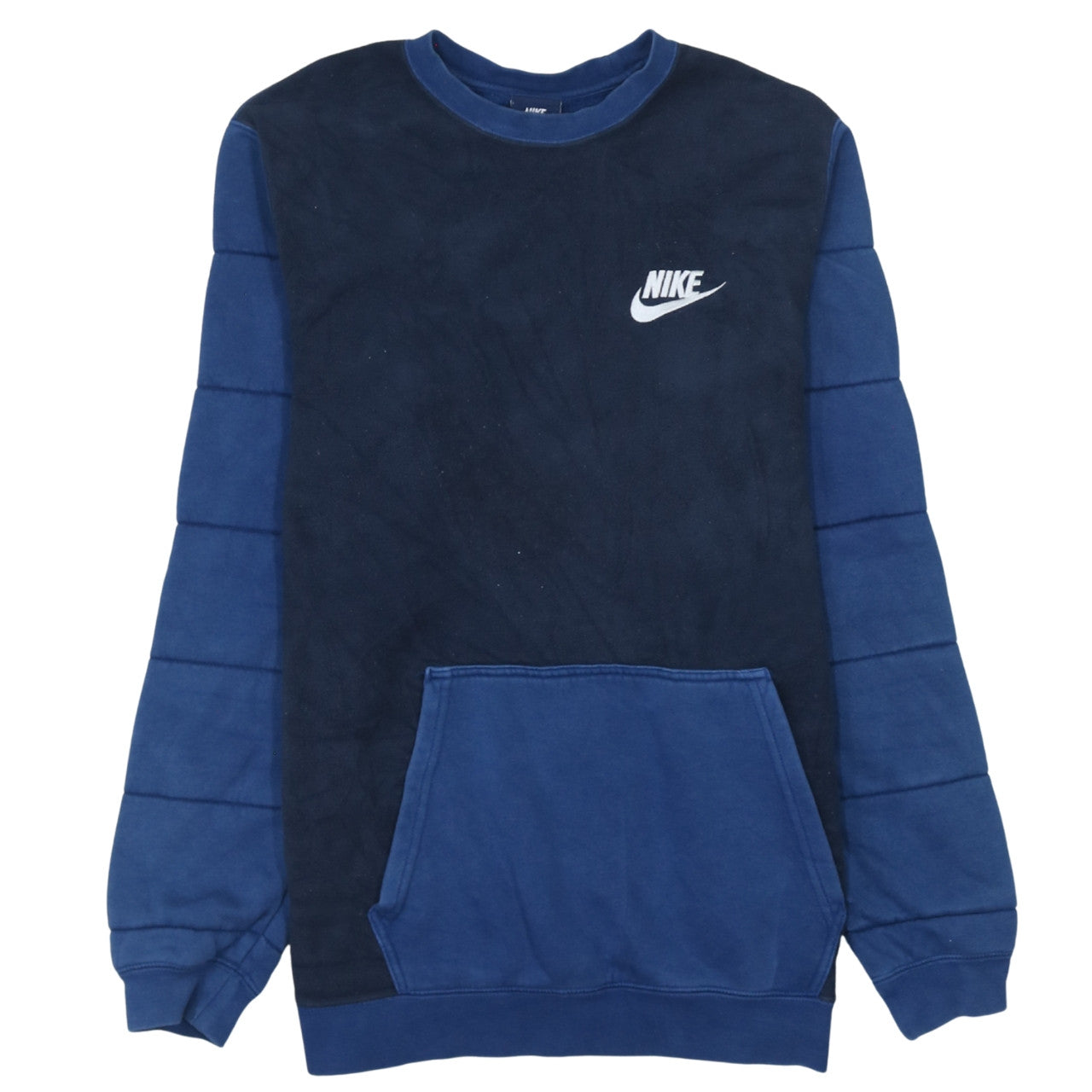 Mens UK Size M Nike Blue Pullover Sweatshirt