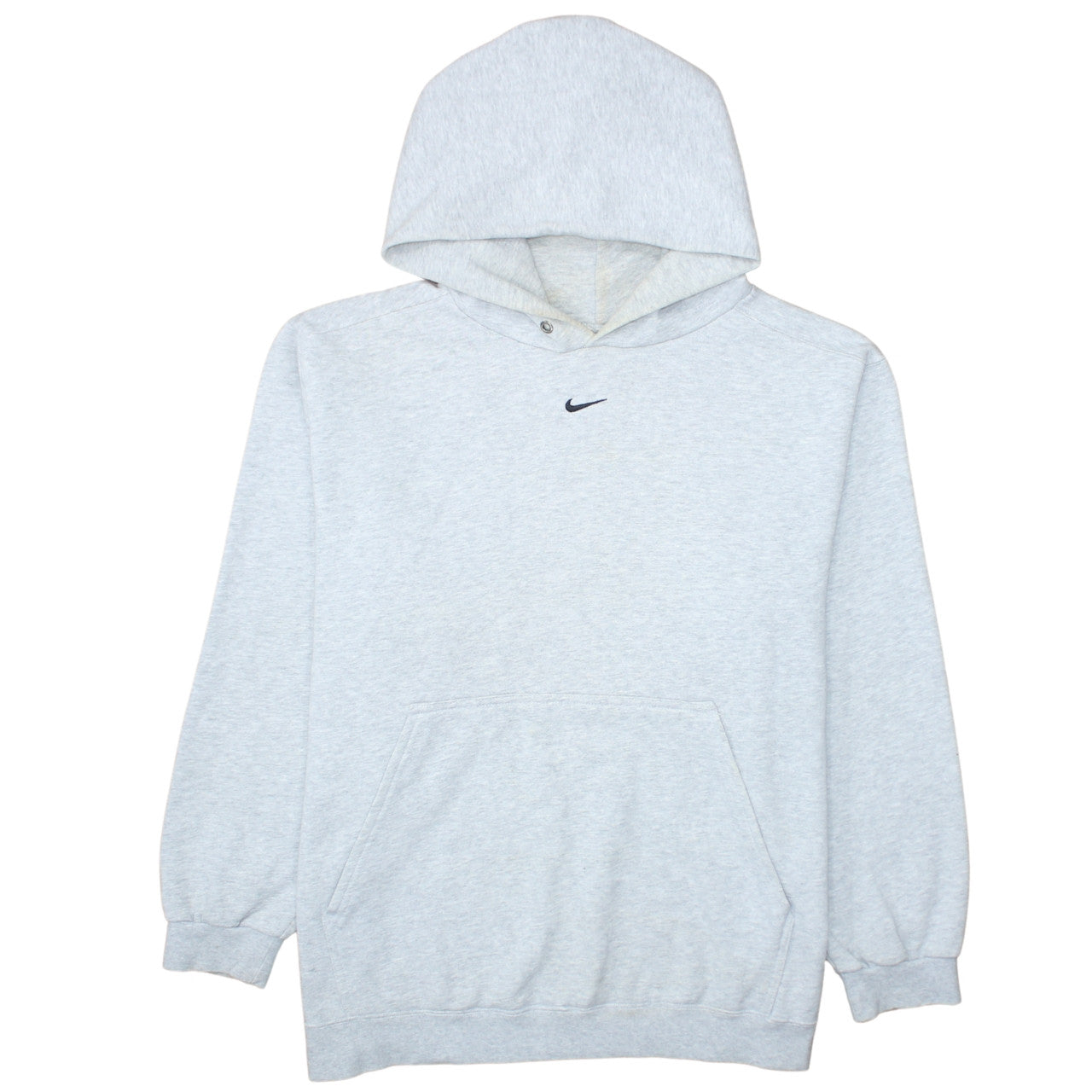 Mens UK Size M Nike Grey Pullover Hoodie