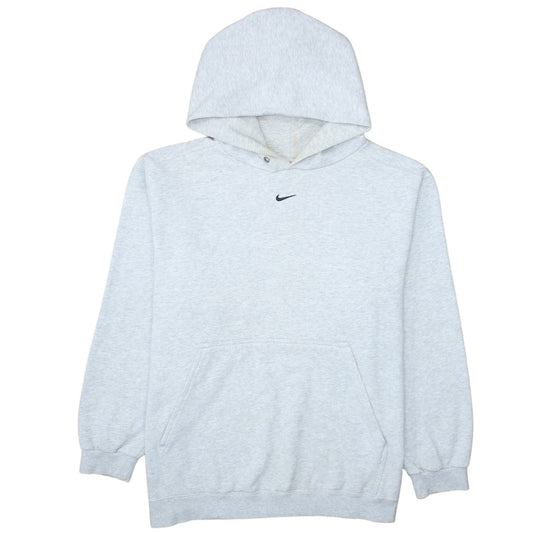 Mens UK Size M Nike Grey Pullover Hoodie