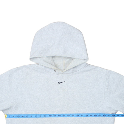 Mens UK Size M Nike Grey Pullover Hoodie