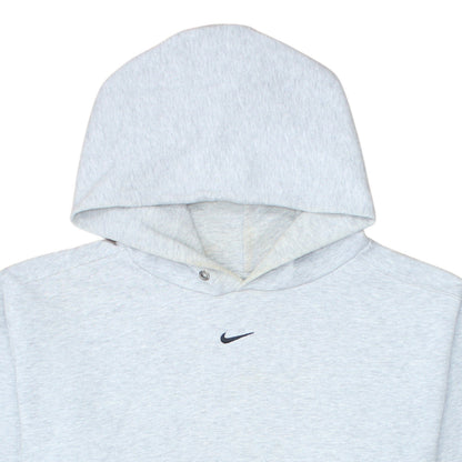 Mens UK Size M Nike Grey Pullover Hoodie