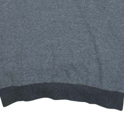 Mens UK Size L Timberland Grey Henley Sweatshirt