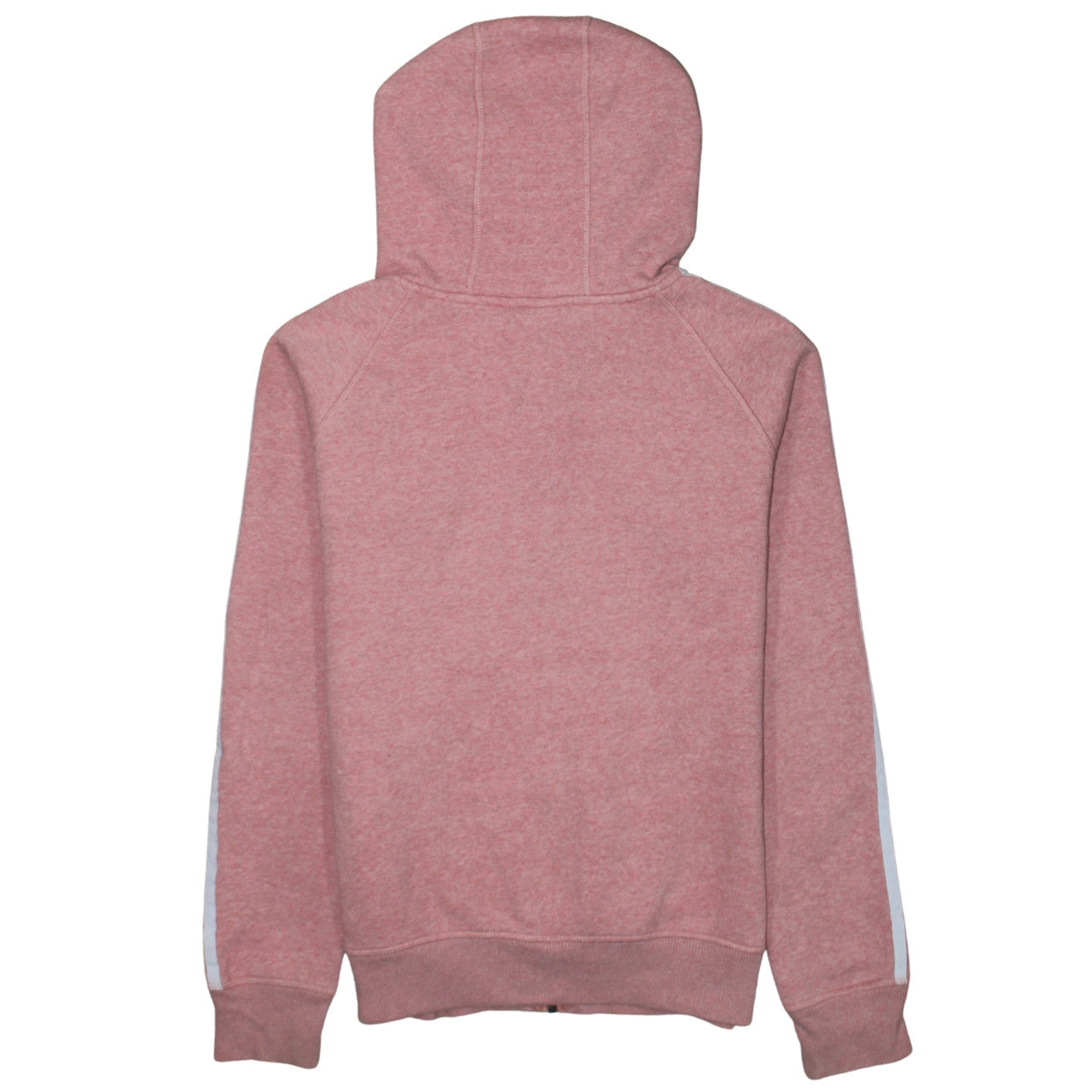 Womens UK Size 14 adidas Pink Full Zip Hoodie