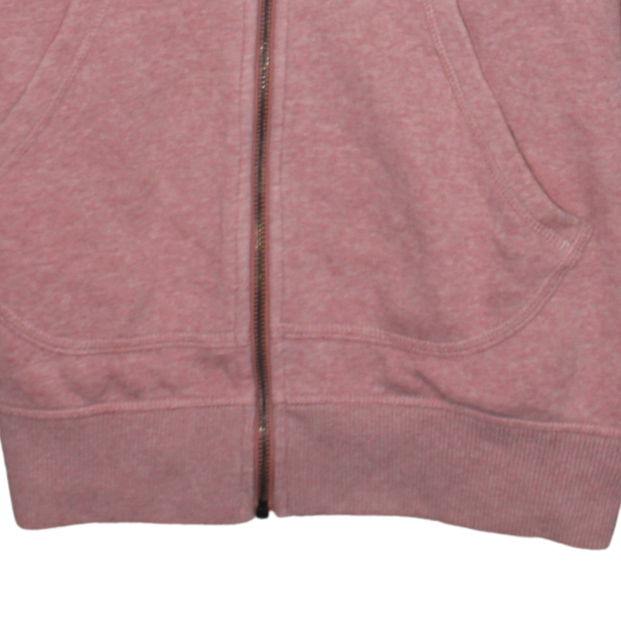 Womens UK Size 14 adidas Pink Full Zip Hoodie