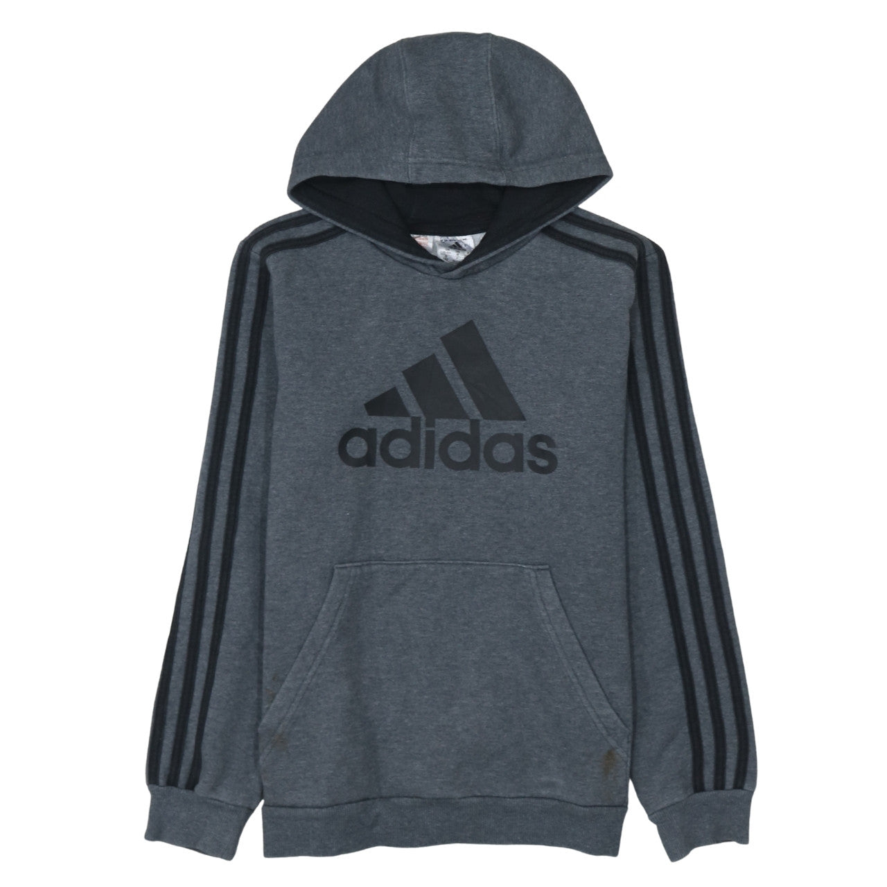 Boys UK Size 11-12 Years adidas Grey Pullover Hoodie