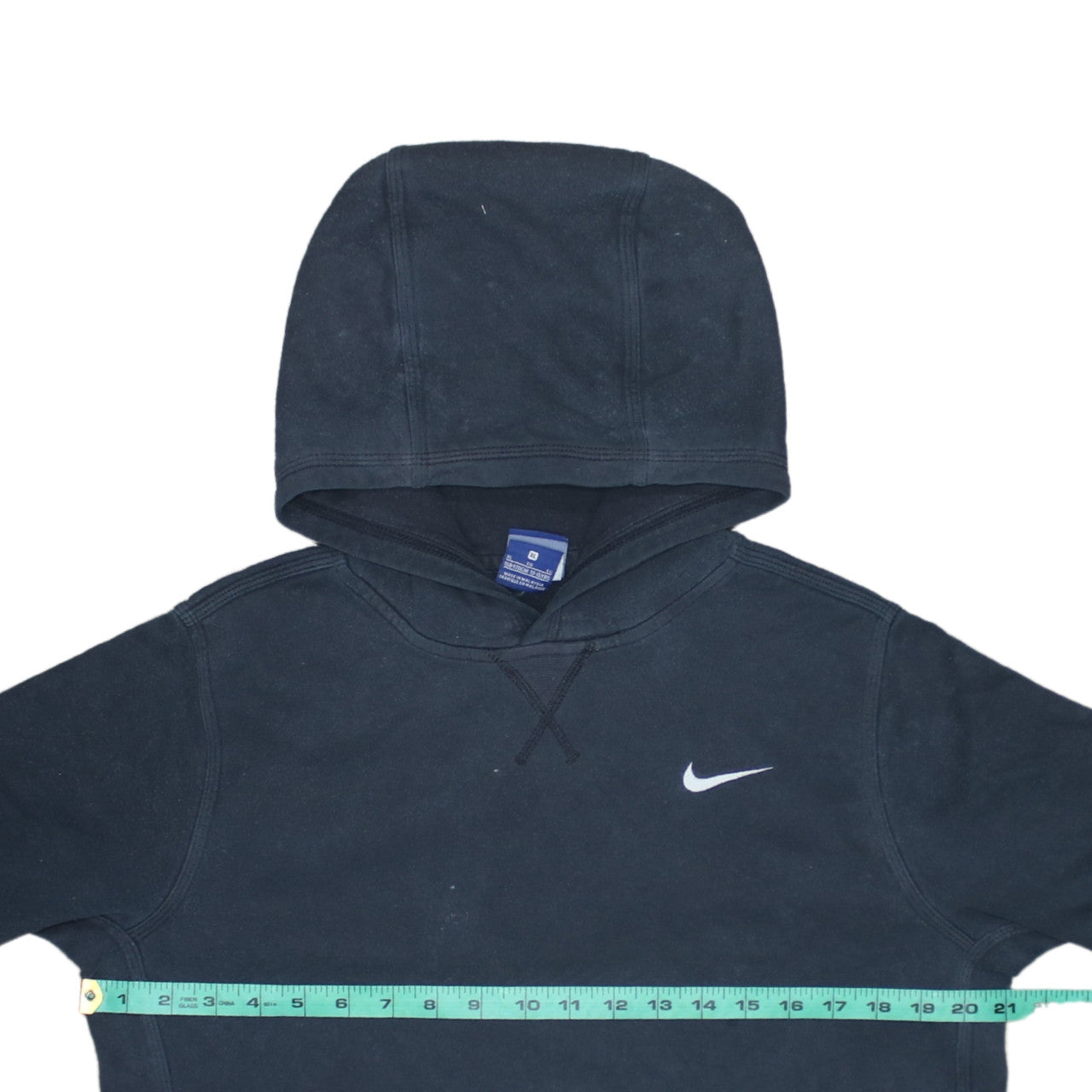 Boys UK Size 13-15 Years Nike Black Pullover Hoodie