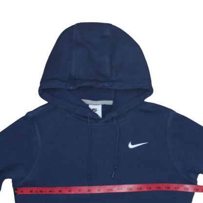 Mens UK Size XS Nike Blue Pullover Hoodie