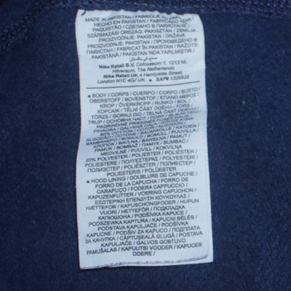 Mens UK Size XS Nike Blue Pullover Hoodie