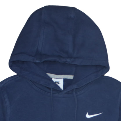 Mens UK Size XS Nike Blue Pullover Hoodie