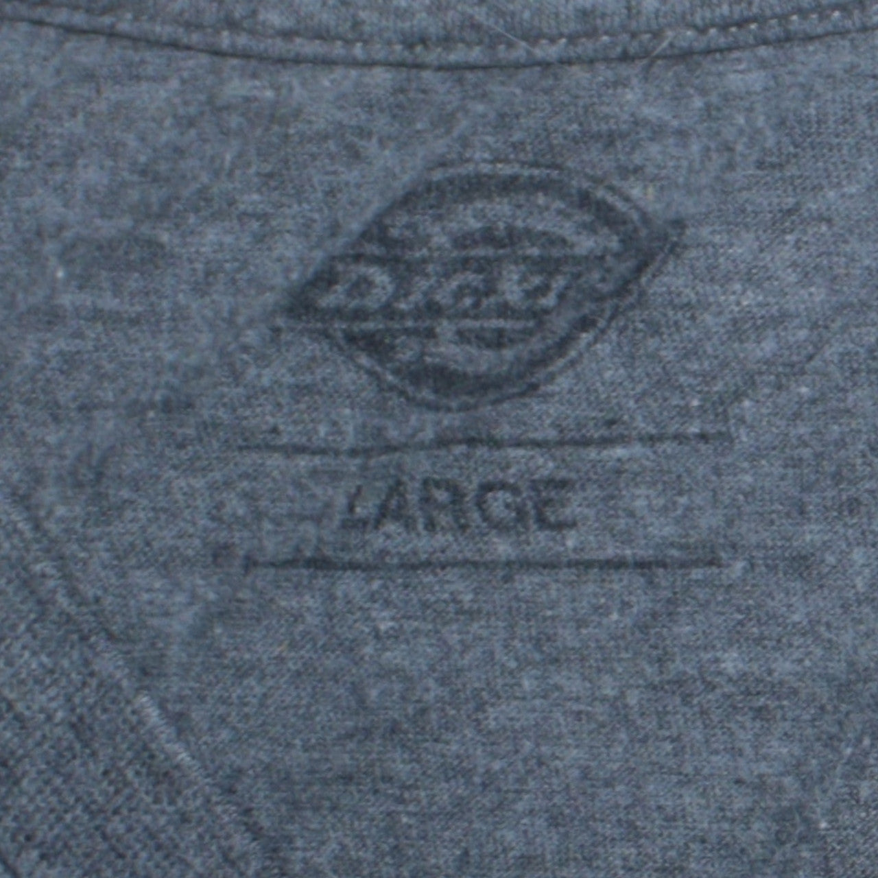 Mens UK Size L Dickies Grey  T-Shirt