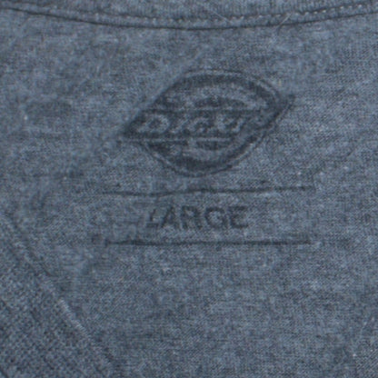Mens UK Size L Dickies Grey  T-Shirt